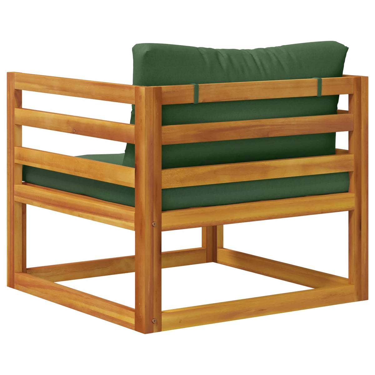 Modulaire fauteuil met kussens Massief Acaciahout Naturel