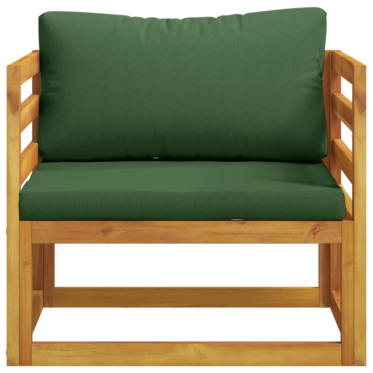 Modulaire fauteuil met kussens Massief Acaciahout Naturel