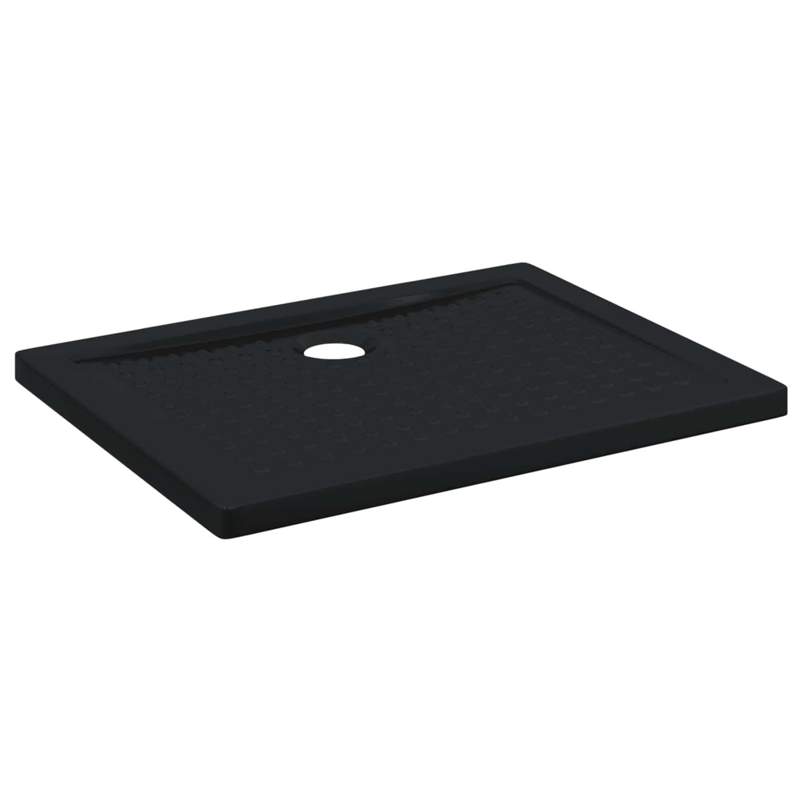 Douche Basis Tray met Dots 90 x 70 x 4 cm ABS Zwart