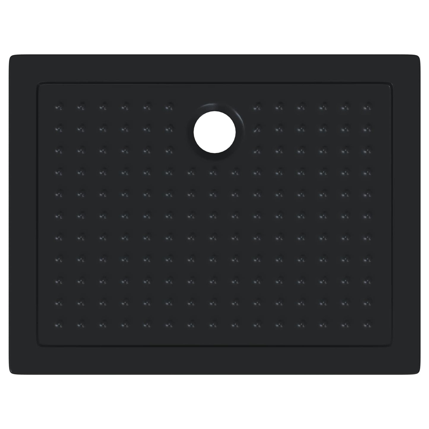Douche Basis Tray met Dots 90 x 70 x 4 cm ABS Zwart