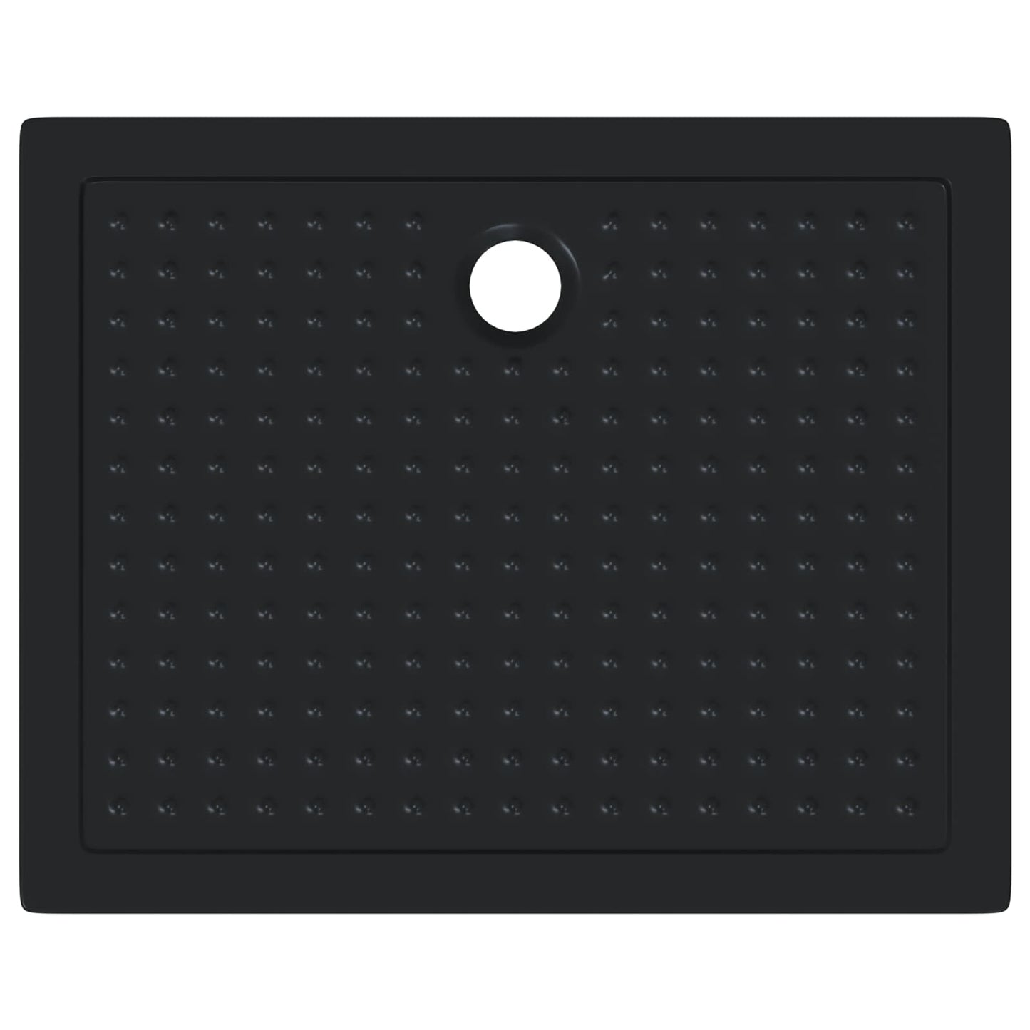 Douche Basis Tray met Dots 100 x 80 x 4 cm ABS Zwart