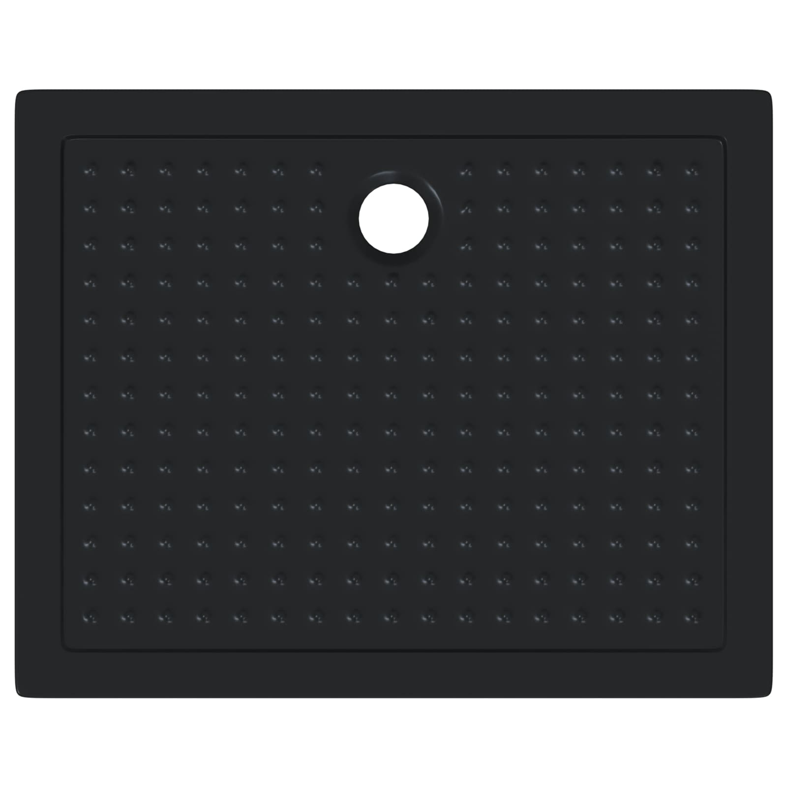 Douche Basis Tray met Dots 100 x 80 x 4 cm ABS Zwart
