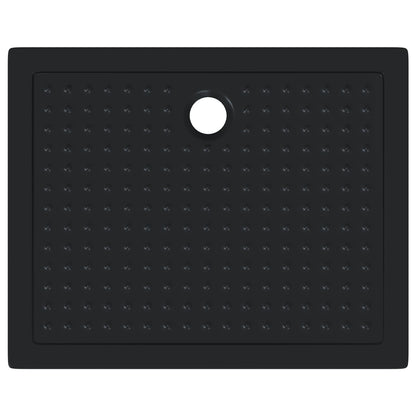 Douche Basis Tray met Dots 100 x 80 x 4 cm ABS Zwart