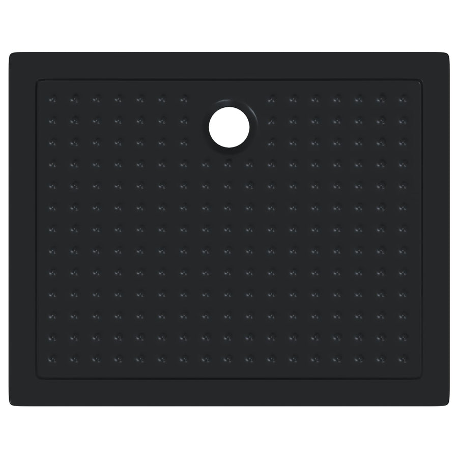 Douche Basis Tray met Dots 100 x 80 x 4 cm ABS Zwart