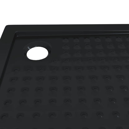 Douche Basis Tray met Dots 90 x 90 x 4 cm ABS Zwart