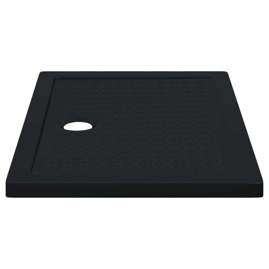 Douche Basis Tray met Dots 100 x 70 x 4 cm ABS Zwart