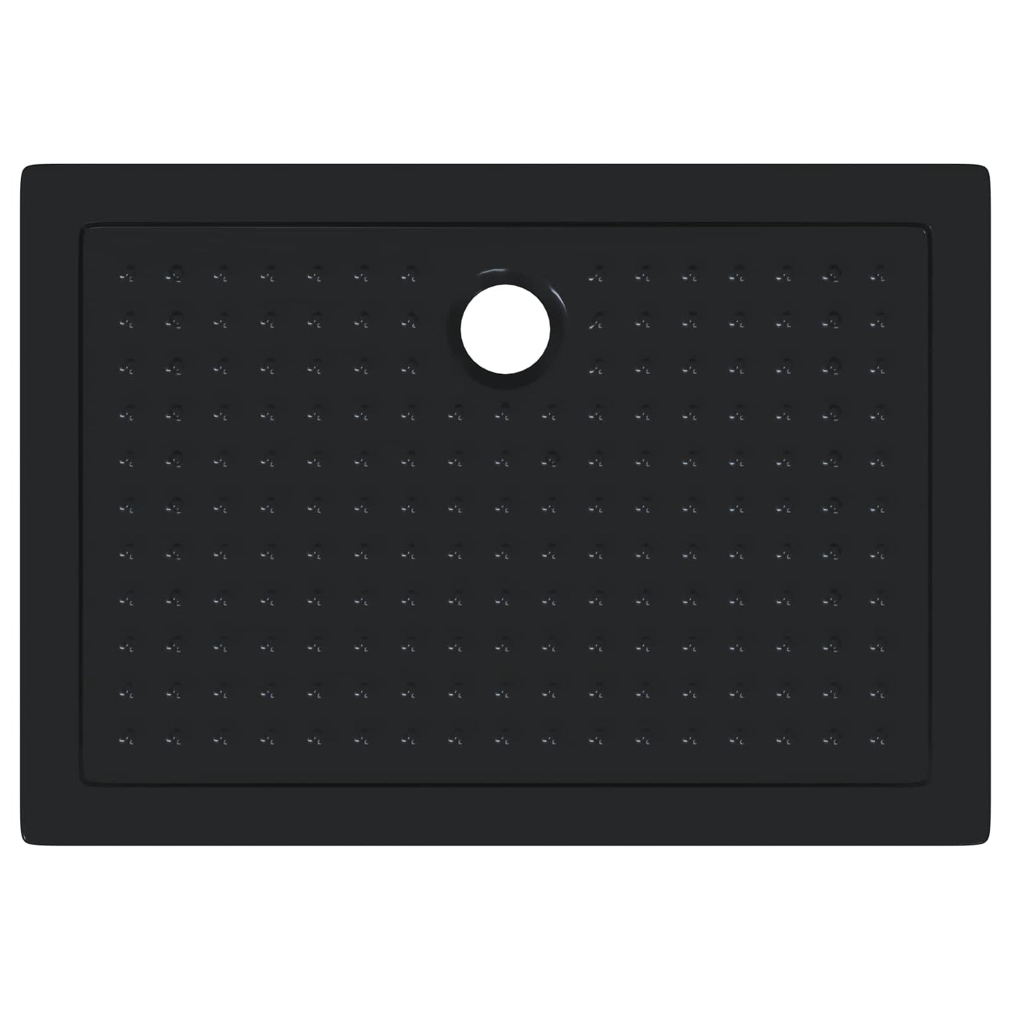 Douche Basis Tray met Dots 100 x 70 x 4 cm ABS Zwart
