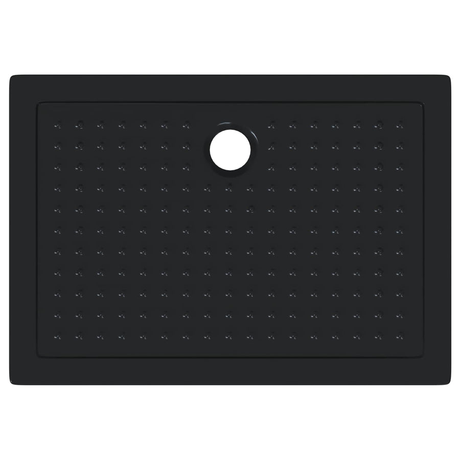 Douche Basis Tray met Dots 100 x 70 x 4 cm ABS Zwart
