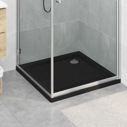 Douche Basis Tray met Dots 80 x 80 x 4 cm ABS Zwart