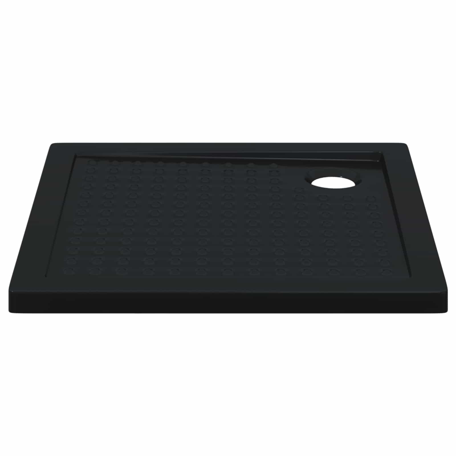 Douche Basis Tray met Dots 80 x 80 x 4 cm ABS Zwart