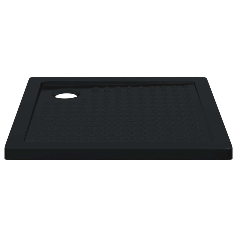 Douche Basis Tray met Dots 80 x 80 x 4 cm ABS Zwart