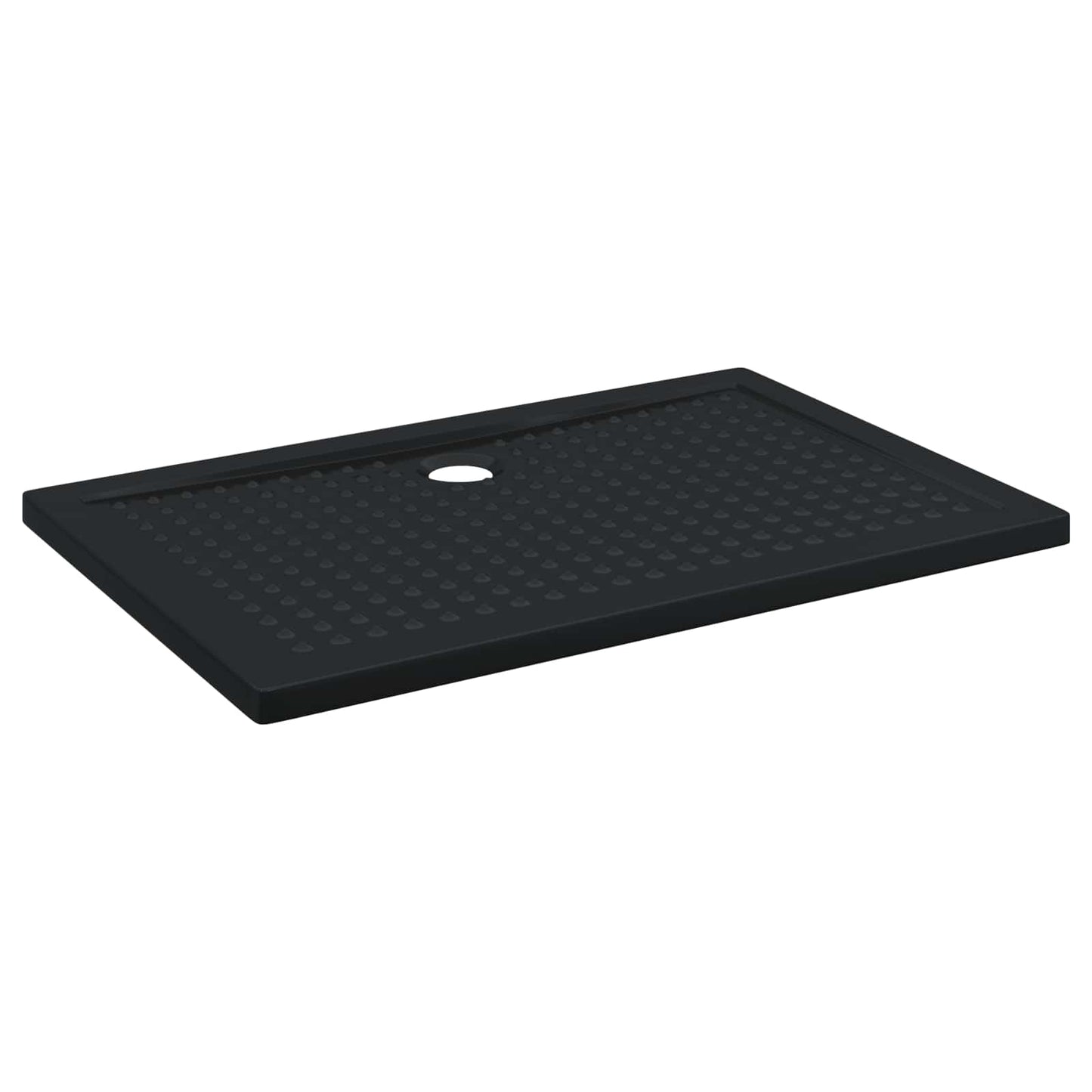 Douche Basis Tray met Dots Zwart 120 x 80 x 4 cm ABS