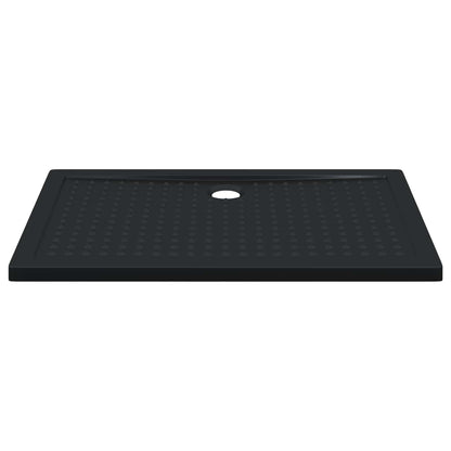 Douche Basis Tray met Dots Zwart 120 x 80 x 4 cm ABS