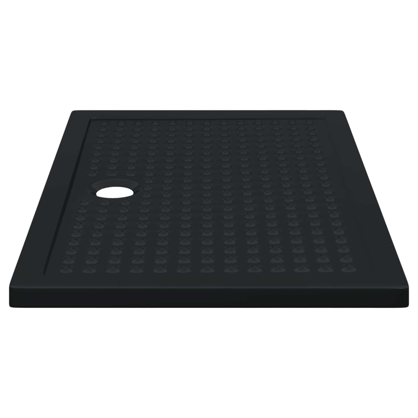 Douche Basis Tray met Dots Zwart 120 x 80 x 4 cm ABS