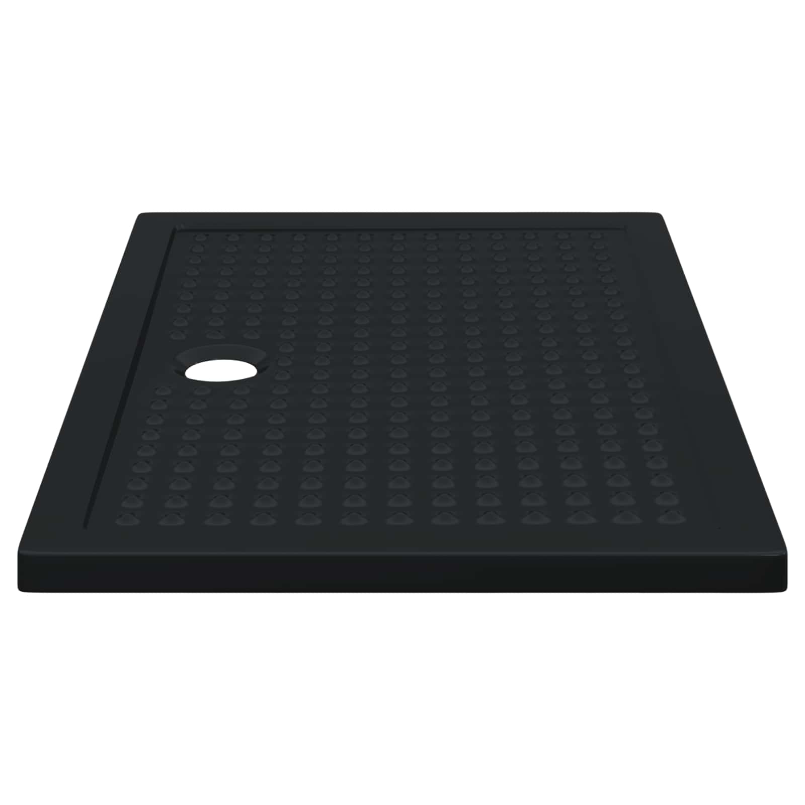 Douche Basis Tray met Dots Zwart 120 x 80 x 4 cm ABS