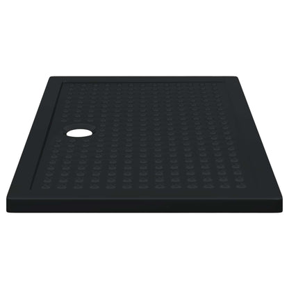 Douche Basis Tray met Dots Zwart 120 x 80 x 4 cm ABS