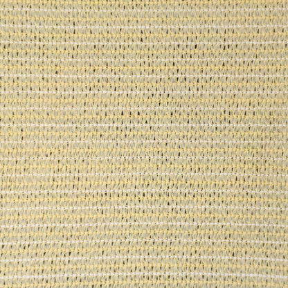 Balkon Scherm Beige 75 x 1200 cm HDPE en Aluminium