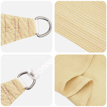Zonneschaduwzeil Beige 2 x 6 m HDPE