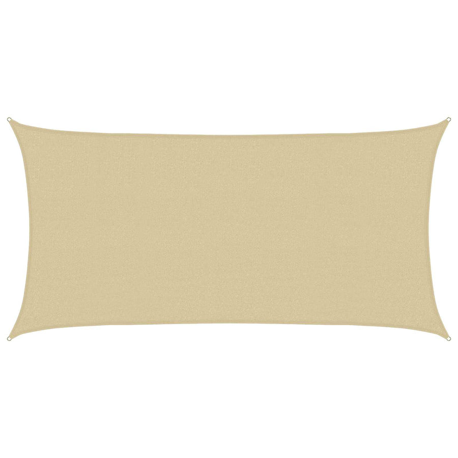 Zonneschaduwzeil Beige 2 x 6 m HDPE