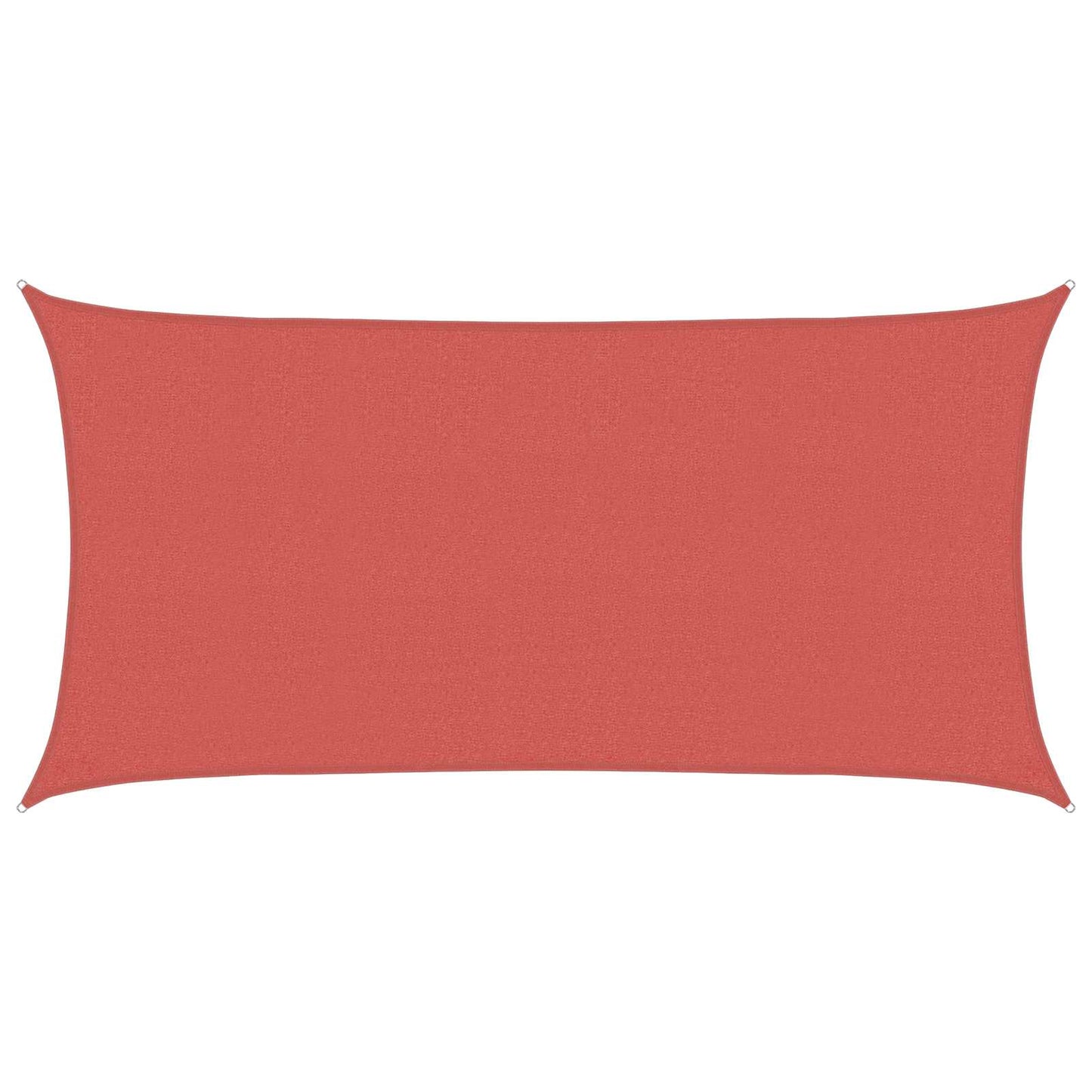 Zonneschaduwzeil Terracotta 2 x 6 m HDPE