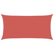 Zonnescherm 2 x 6 m Terracotta HDPE