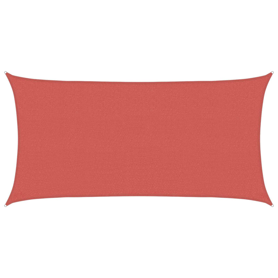 Zonneschaduwzeil Terracotta 2 x 6 m HDPE
