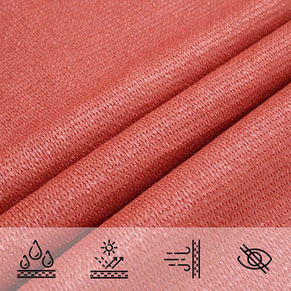 Zonneschaduwzeil Terracotta 2,5 x 6 m HDPE