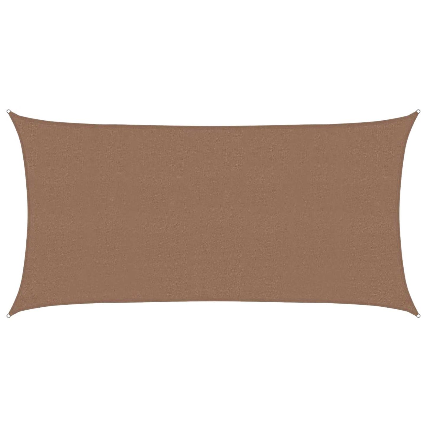 Zonneschaduwzeil Taupe 2 x 6 m HDPE
