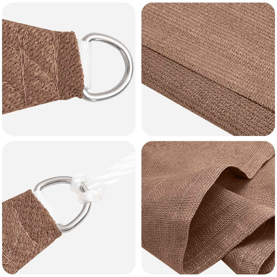 Zonneschaduwzeil Taupe 2,5 x 6 m HDPE