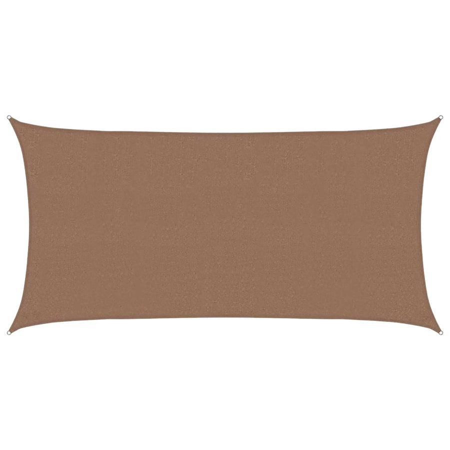 Zonneschaduwzeil Taupe 2,5 x 6 m HDPE