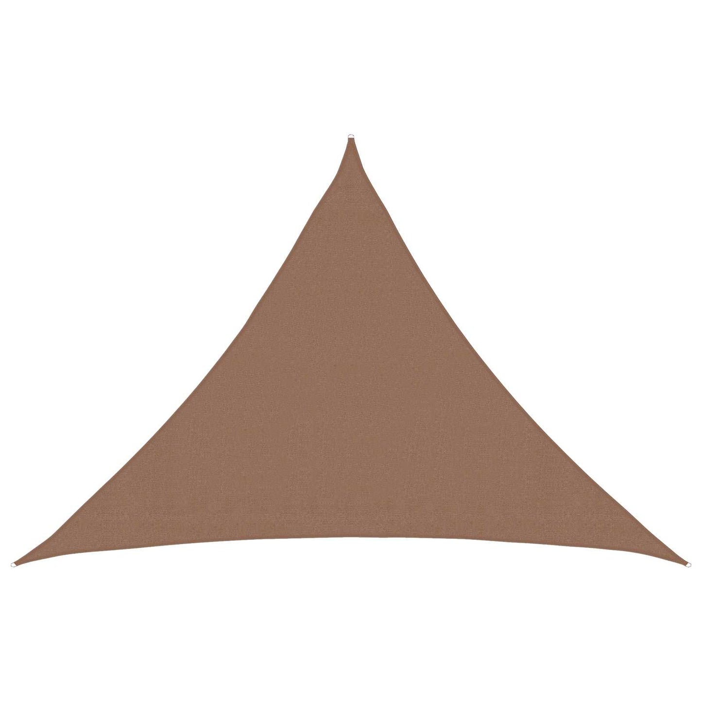 Zonneschaduwzeil Taupe 7 x 5 x 5 m HDPE