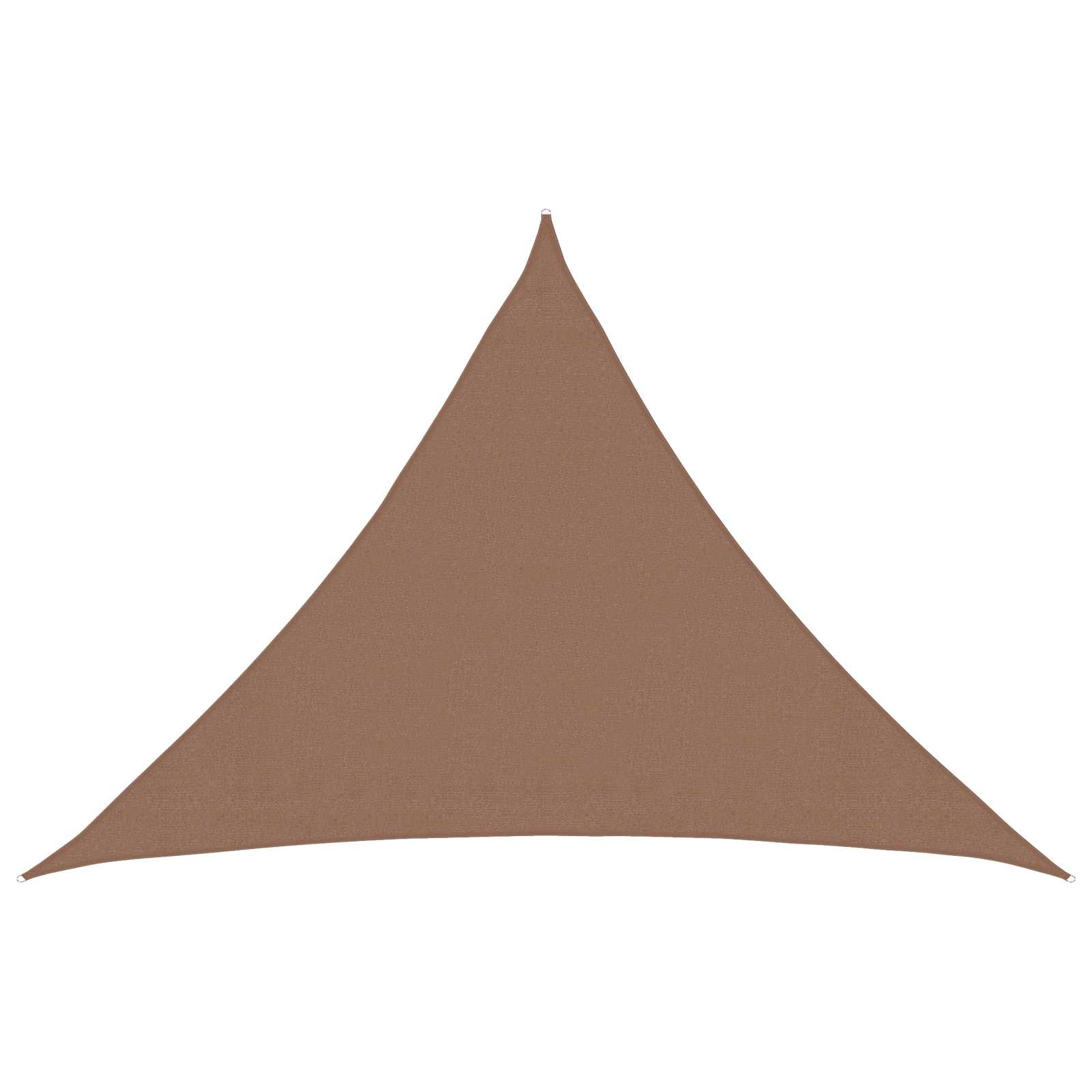 Zonneschaduwzeil Taupe 7 x 5 x 5 m HDPE