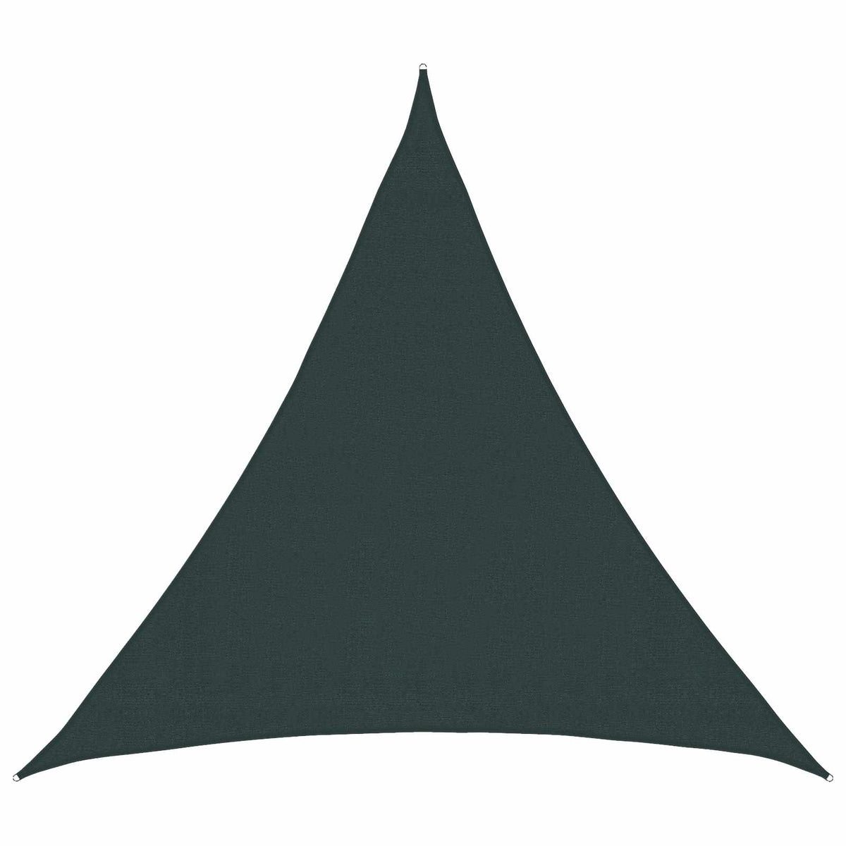 Zonneschaduwzeil 2 x 2 x 2 m HDPE Driehoekig Donkergroen