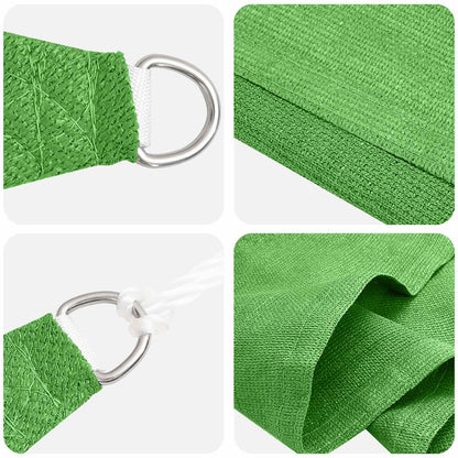 Zonneschaduwzeil Lichtgroen 2 x 6 m HDPE