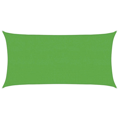 Zonneschaduwzeil Lichtgroen 2,5 x 6 m HDPE