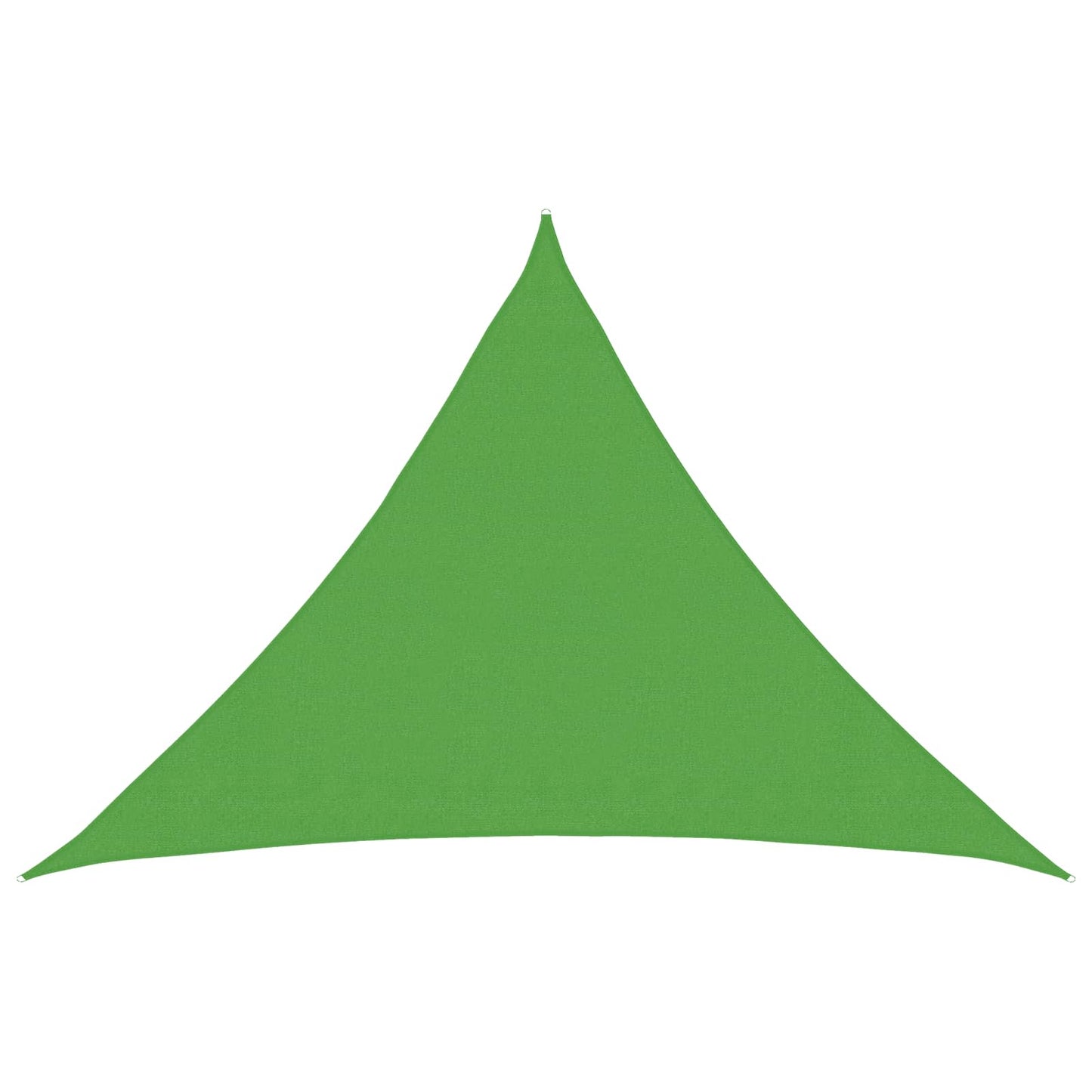 Zonneschaduwzeil Lichtgroen 7 x 5 x 5 m HDPE