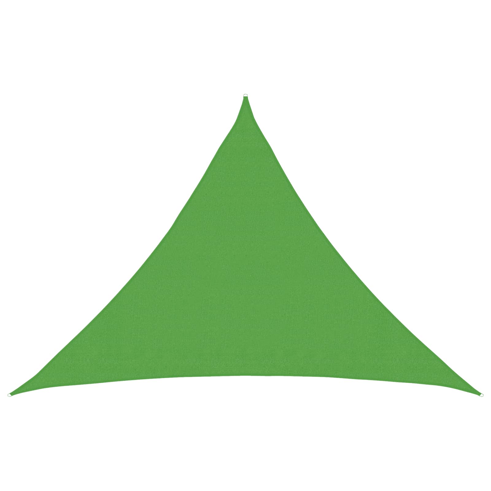 Zonneschaduwzeil Lichtgroen 7 x 5 x 5 m HDPE