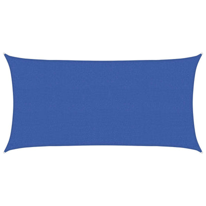 Zonneschaduwzeil Blauw 2 x 6 m HDPE