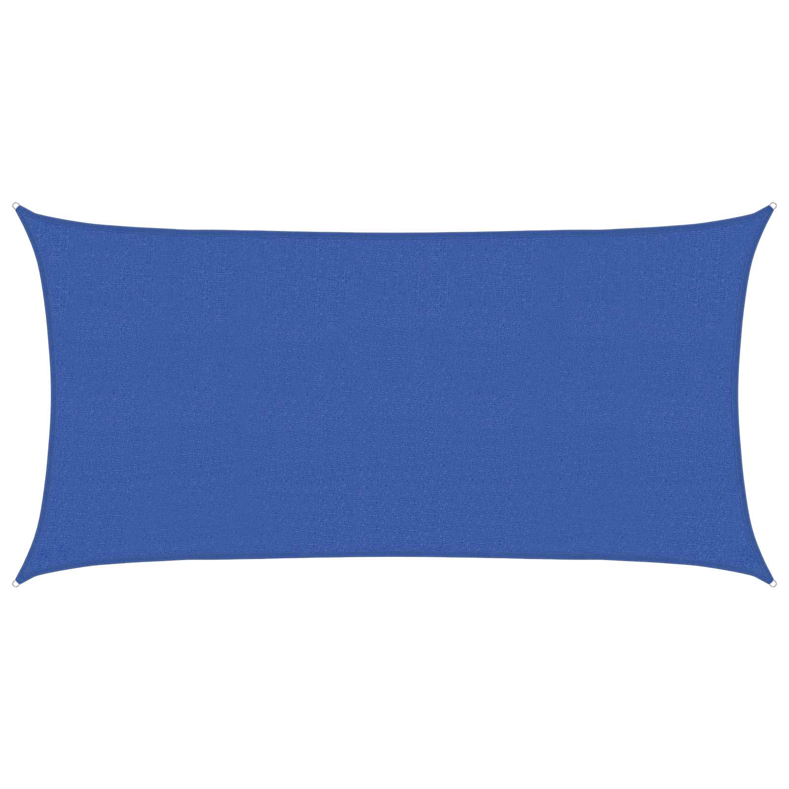 Zonneschaduwzeil Blauw 2,5 x 6 m HDPE