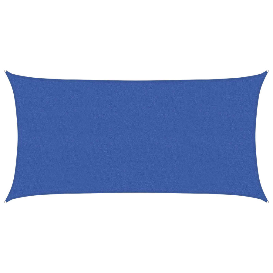 Zonneschaduwzeil Blauw 2,5 x 6 m HDPE