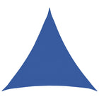 Zonnescherm driehoek 2x2x2 m blauw HDPE
