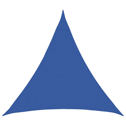 Zonneschaduwzeil Blauw 2 x 2 x 2 m HDPE
