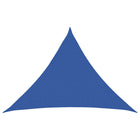Zonnescherm zeil blauw 7x5x5 m HDPE