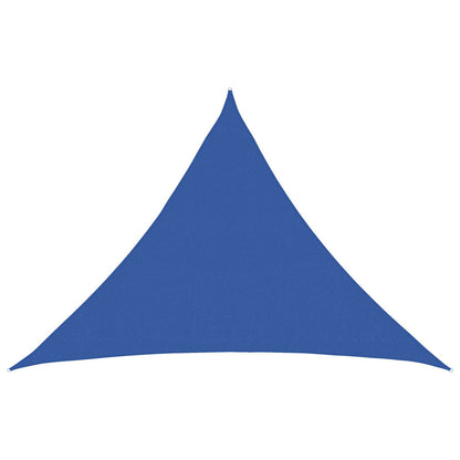 Zonneschaduwzeil Blauw 7 x 5 x 5 m HDPE