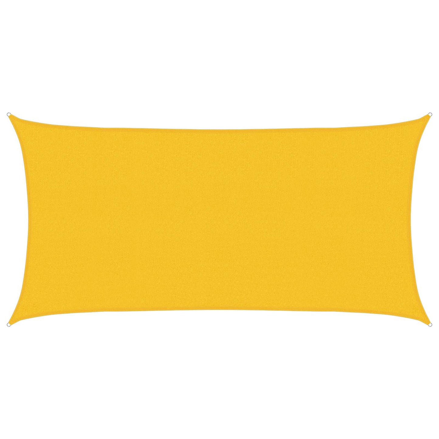 Zonneschaduwzeil Geel 2,5 x 6 m HDPE