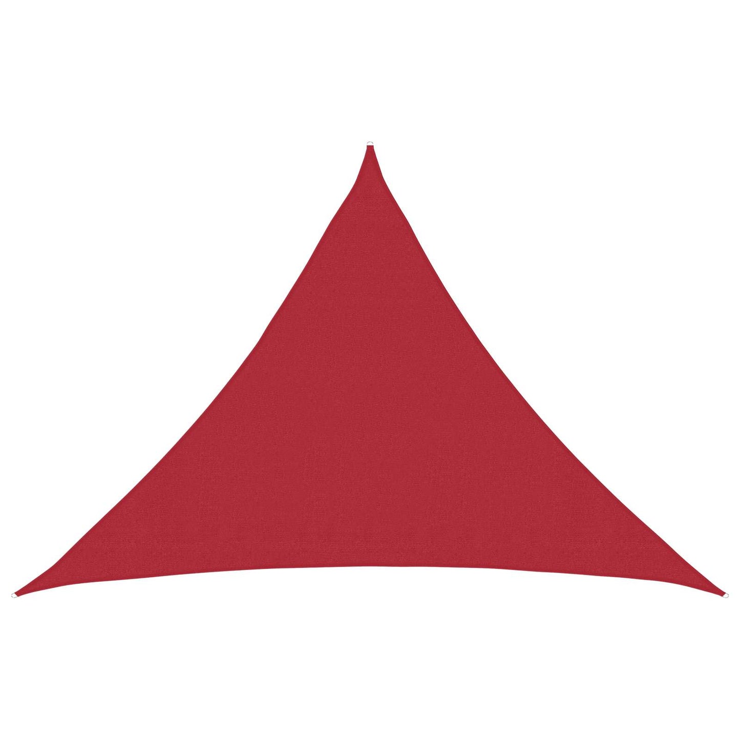 Zonneschaduwzeil Rood 7 x 5 x 5 m HDPE