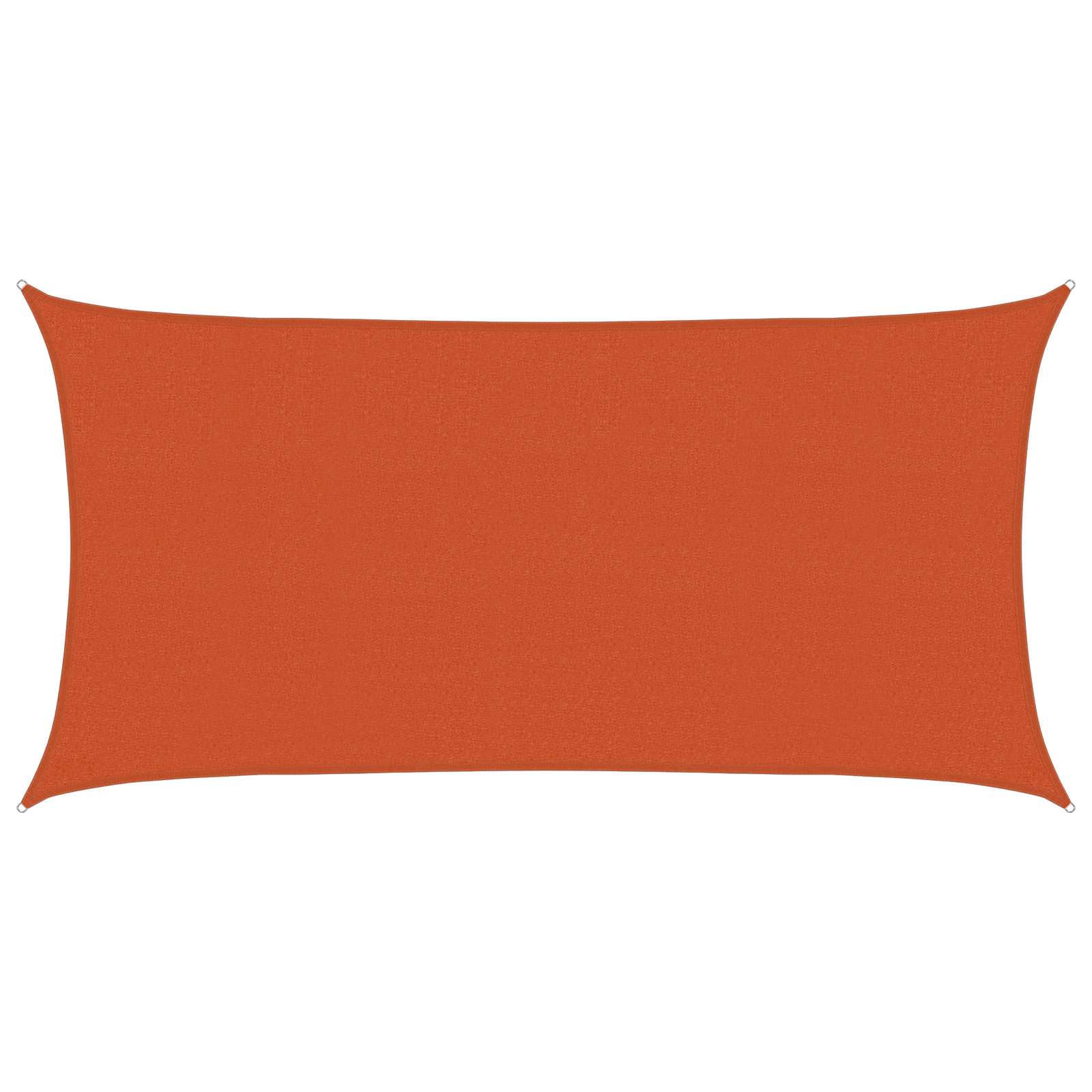 Zonneschaduwzeil Oranje 2 x 6 m HDPE