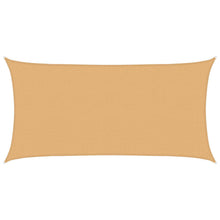 Zonneschaduwzeil Zand 2,5 x 6 m HDPE