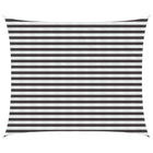 Anthracite and White Sun Shade Sail 2.5 x 3 m HDPE