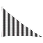 Zonnescherm driehoekig 3x4x5 m HDPE
